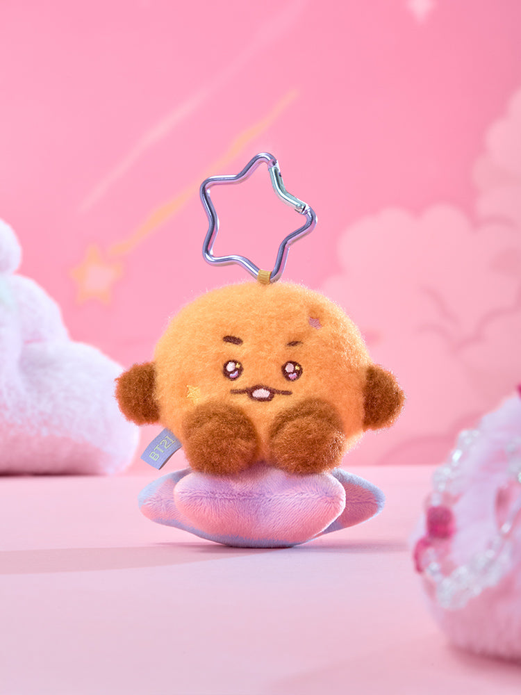 BT21 The Journey Purple Star Doll Keychain