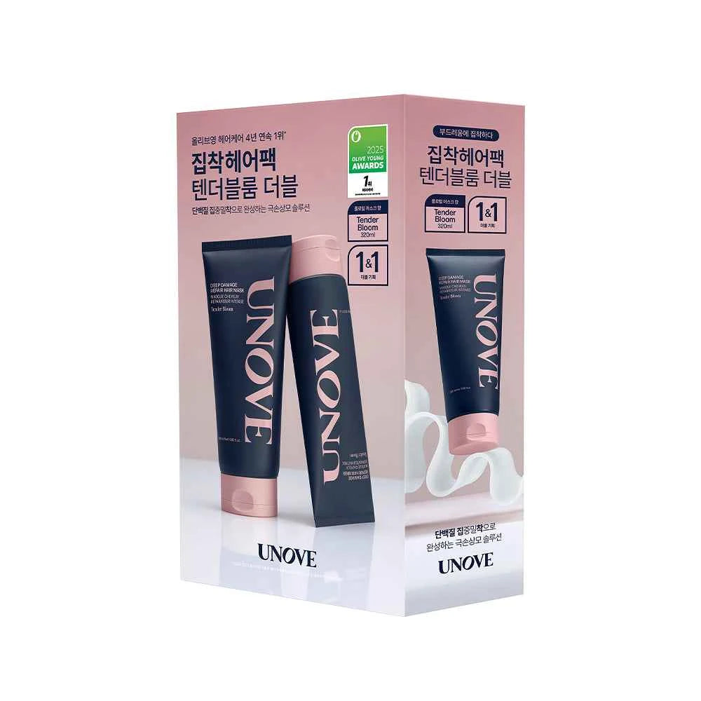 Unove Deep Damage Repair Hair Mask (1+1)