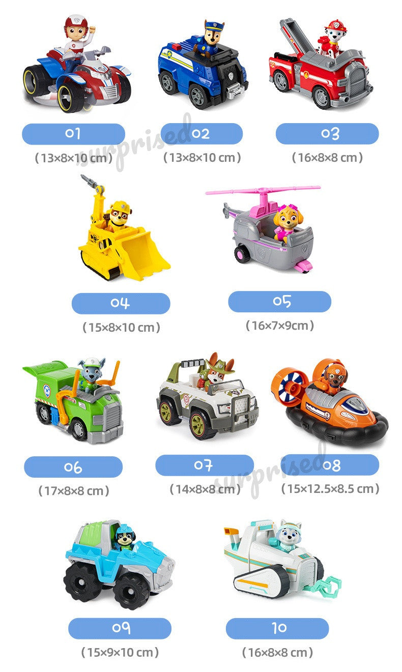 Paw patrol figures