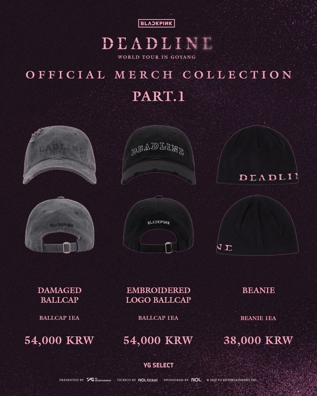 BLACKPINK World Tour "Deadline" Official Merch Part 1