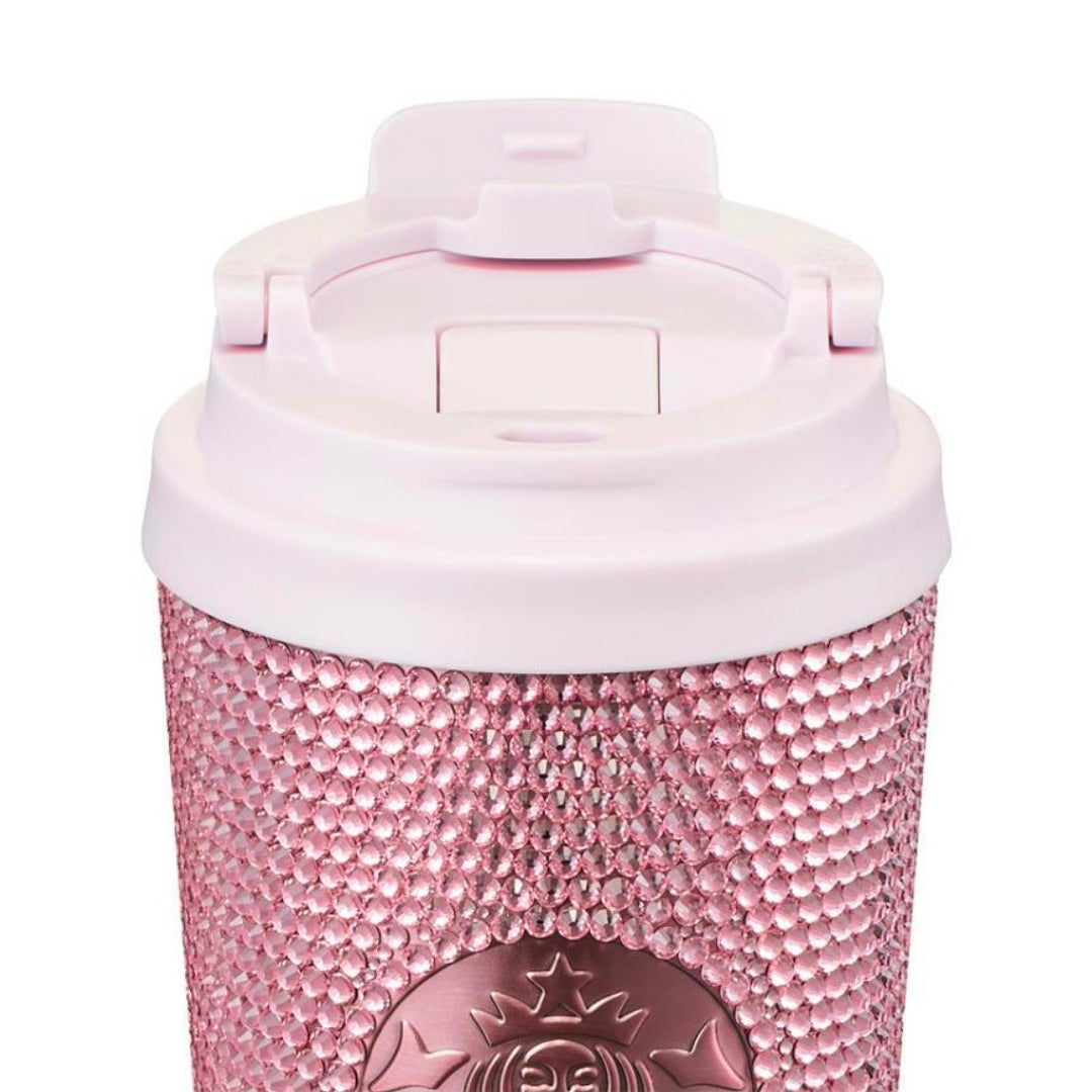 Starbucks SS Yunseul Rhinestone Pink Tumbler 473ml