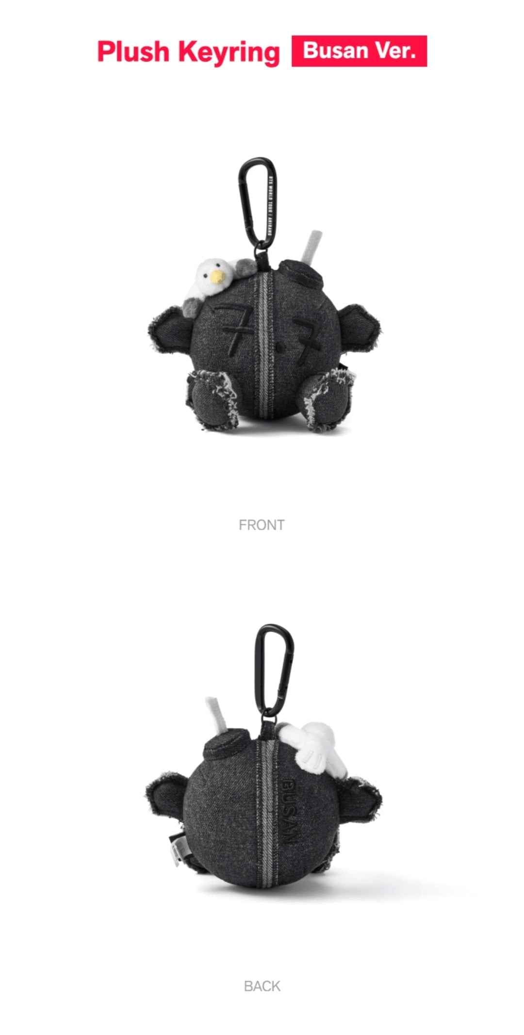 BTS Plush Keyring_Busan Ver. pre-order