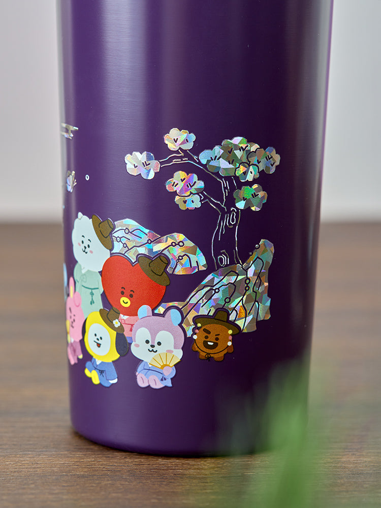 BT21 Premium K Edition Mother-of-pearl Graphic Tumbler (700ml)
