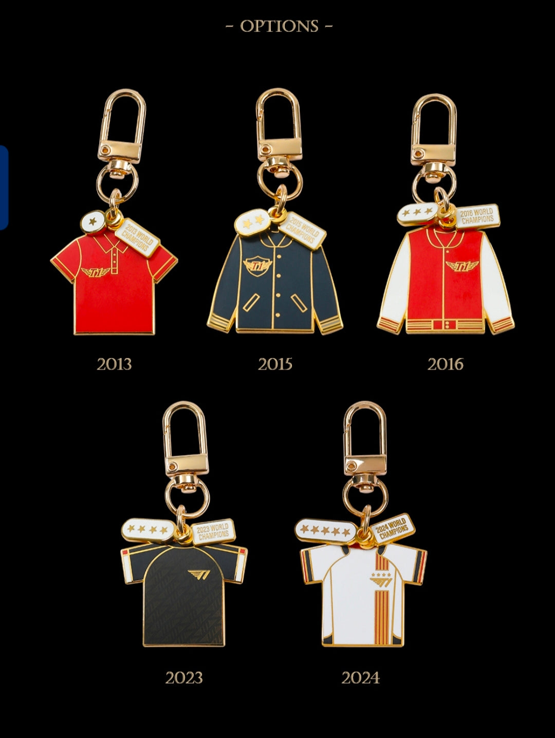 T1 Champion's Legacy Keychain