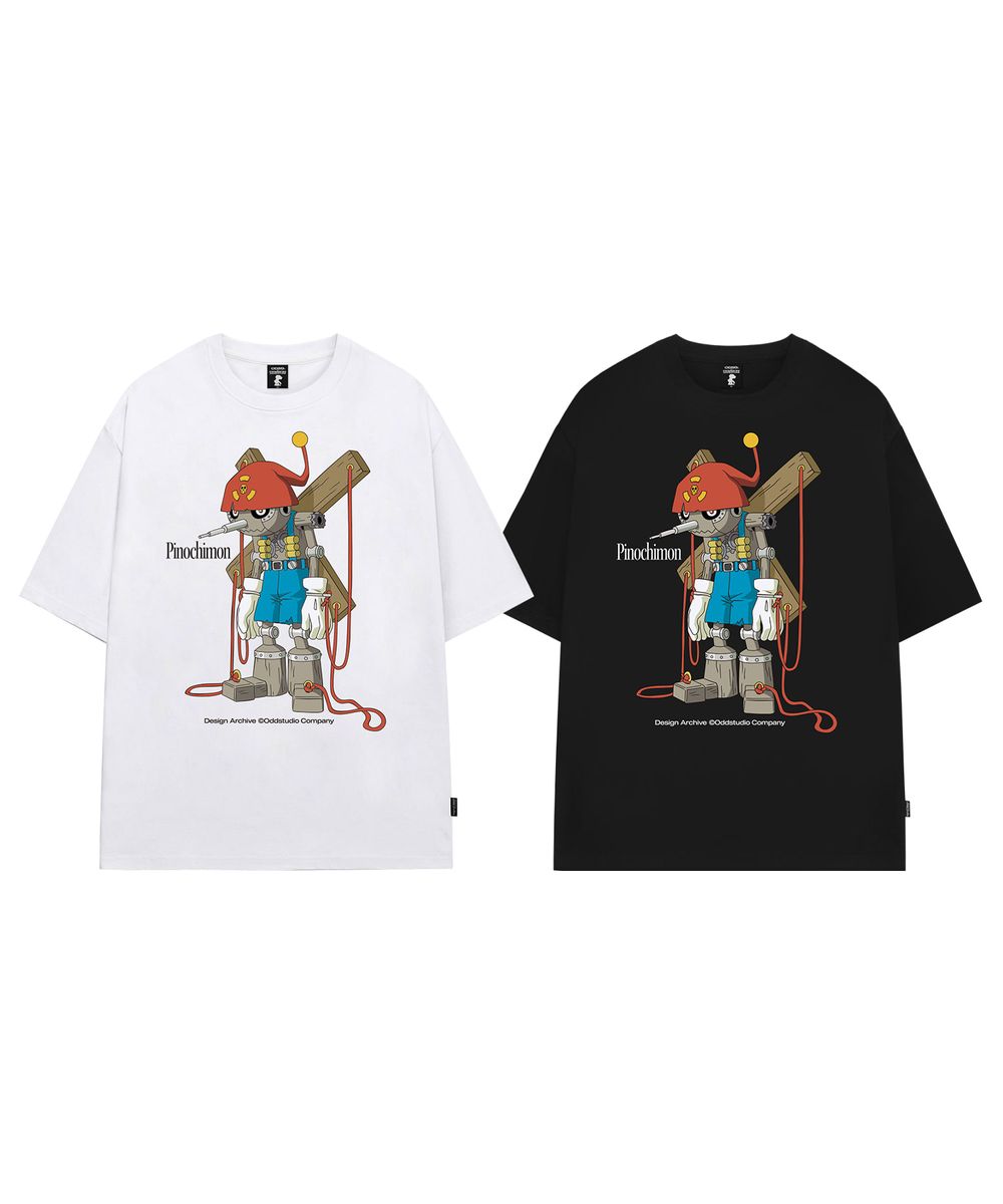 【数码宝贝大冒险】皮诺奇蒙宽松T恤