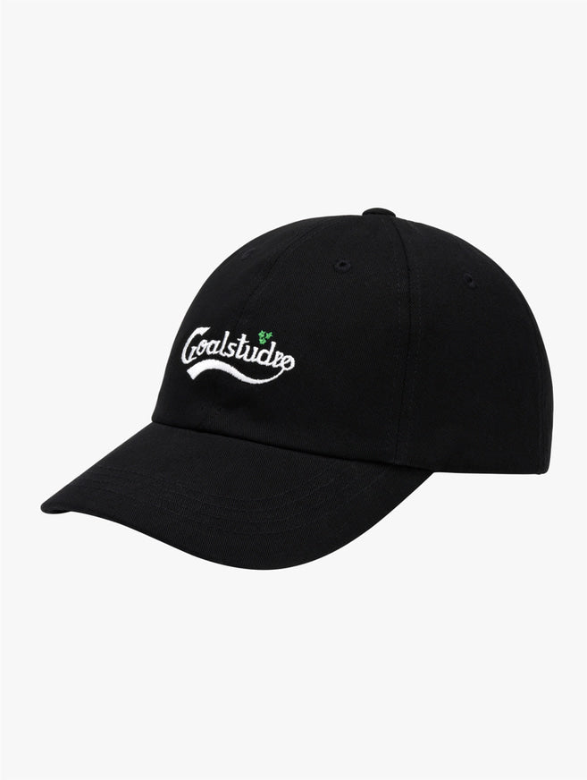 GOAL STUDIO VINTAGE BALL CAP-BLACK (Worn by Byeonwooseok)