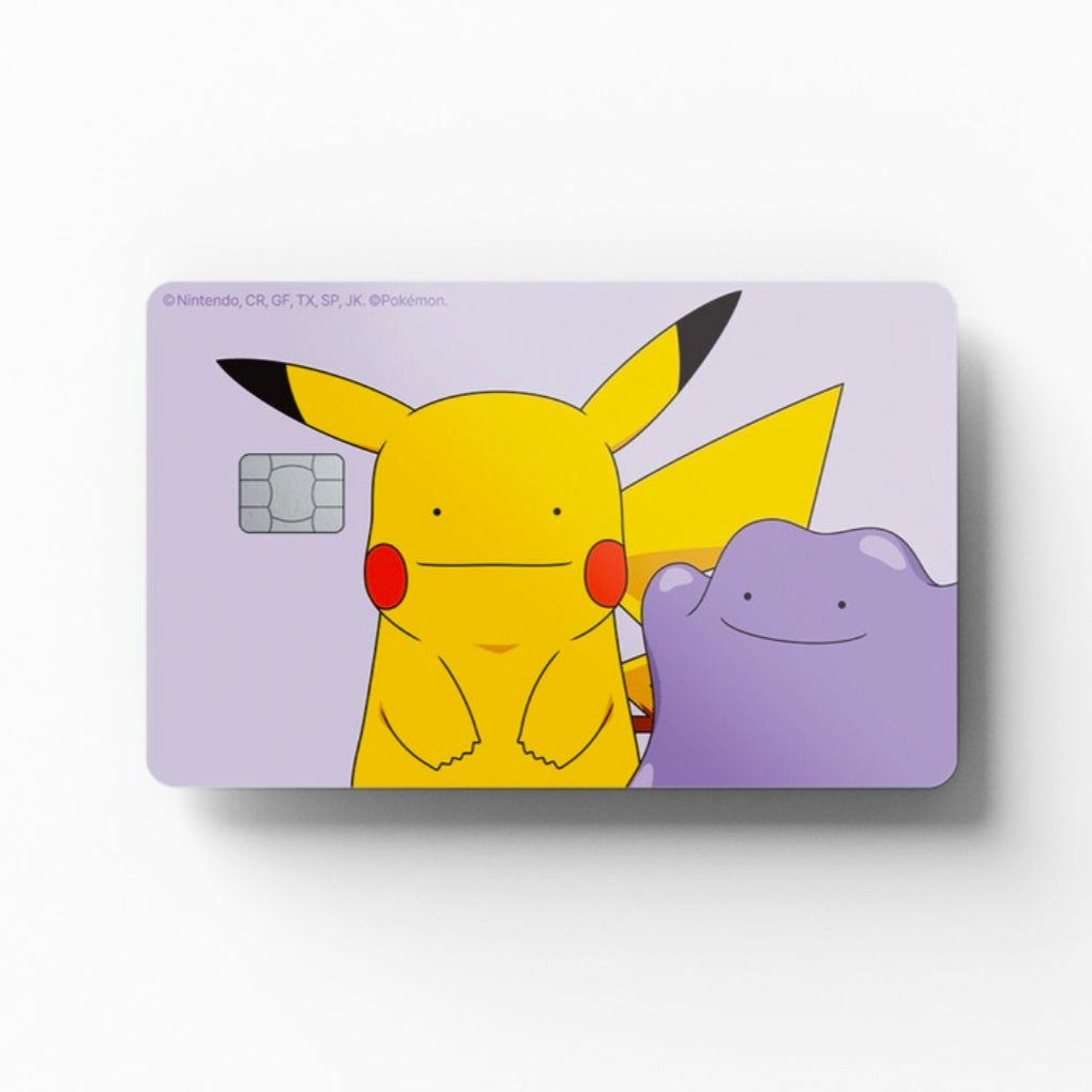 Pikachu Card Sticker