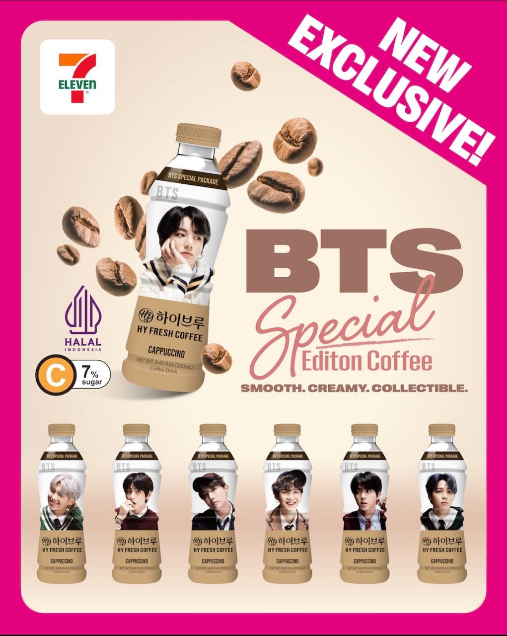BTS Coffee Bottle Only
