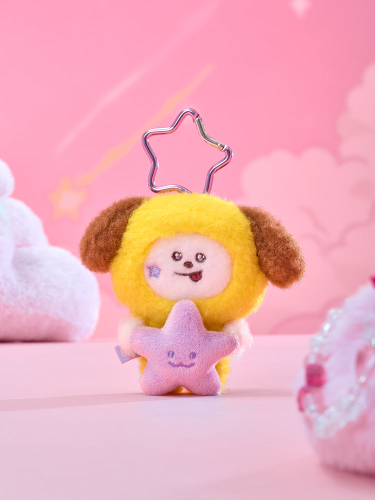 BT21 The Journey Purple Star Doll Keychain