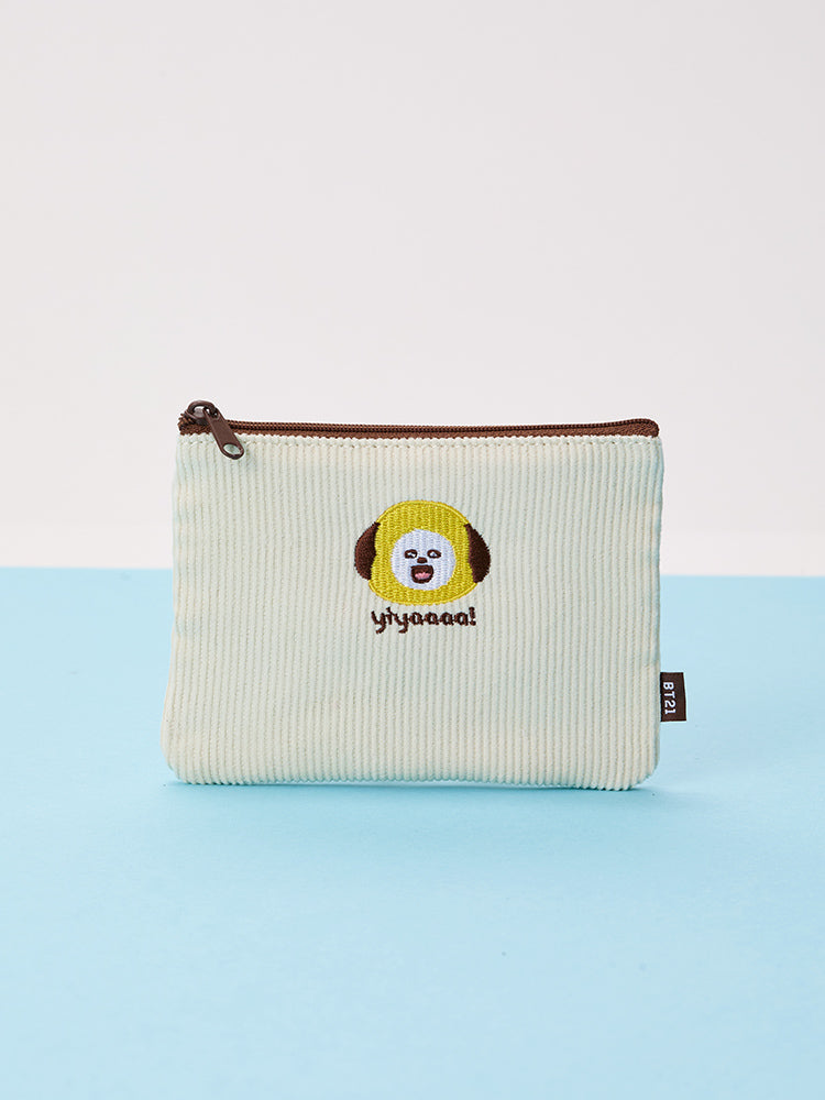 BT21 Today's Face Square Pouch