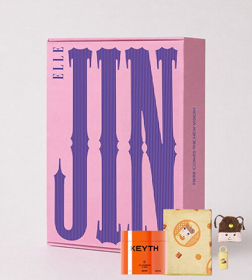 BTS JIN X Elle Korea 2026 July Cover + Hand Cream Free gift