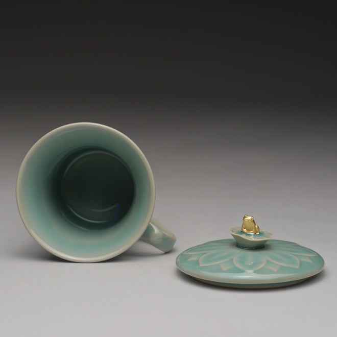 MU:DS Celadon Golden Frog Mug (+Munch's Bag)