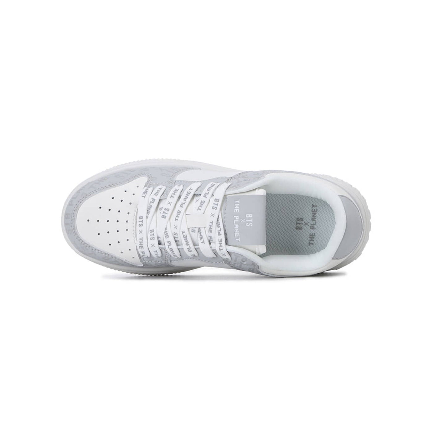 BTS x The Planet Grey Coloration Sneakers