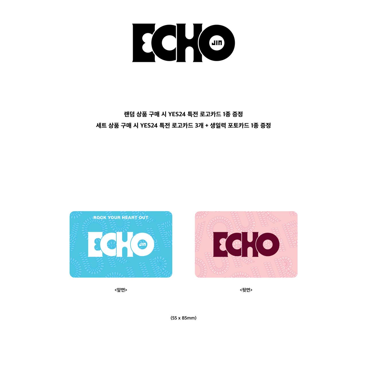 Jin Solo Album "Echo" (Pre Order)
