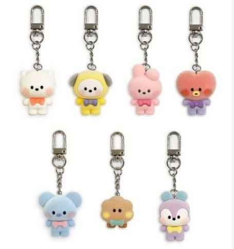 BT21 Bow Tie Figure Keychain
