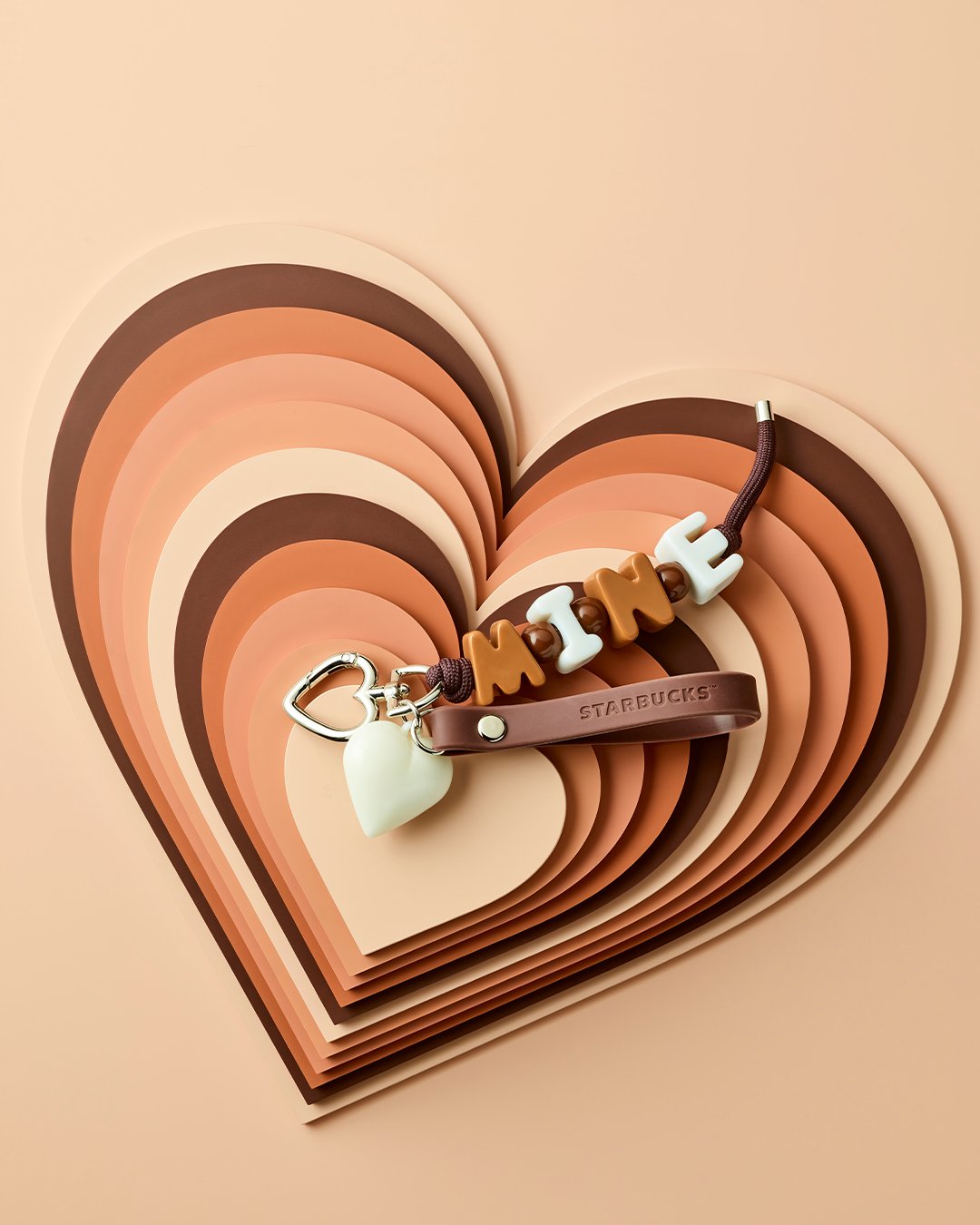 Starbucks Love Daze Multi Keychain