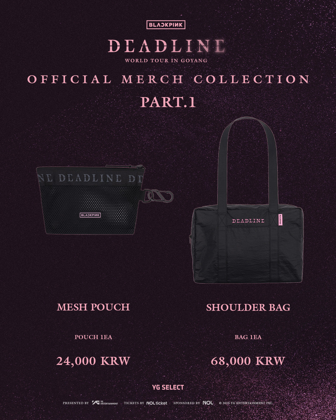 BLACKPINK World Tour "Deadline" Official Merch Part 1