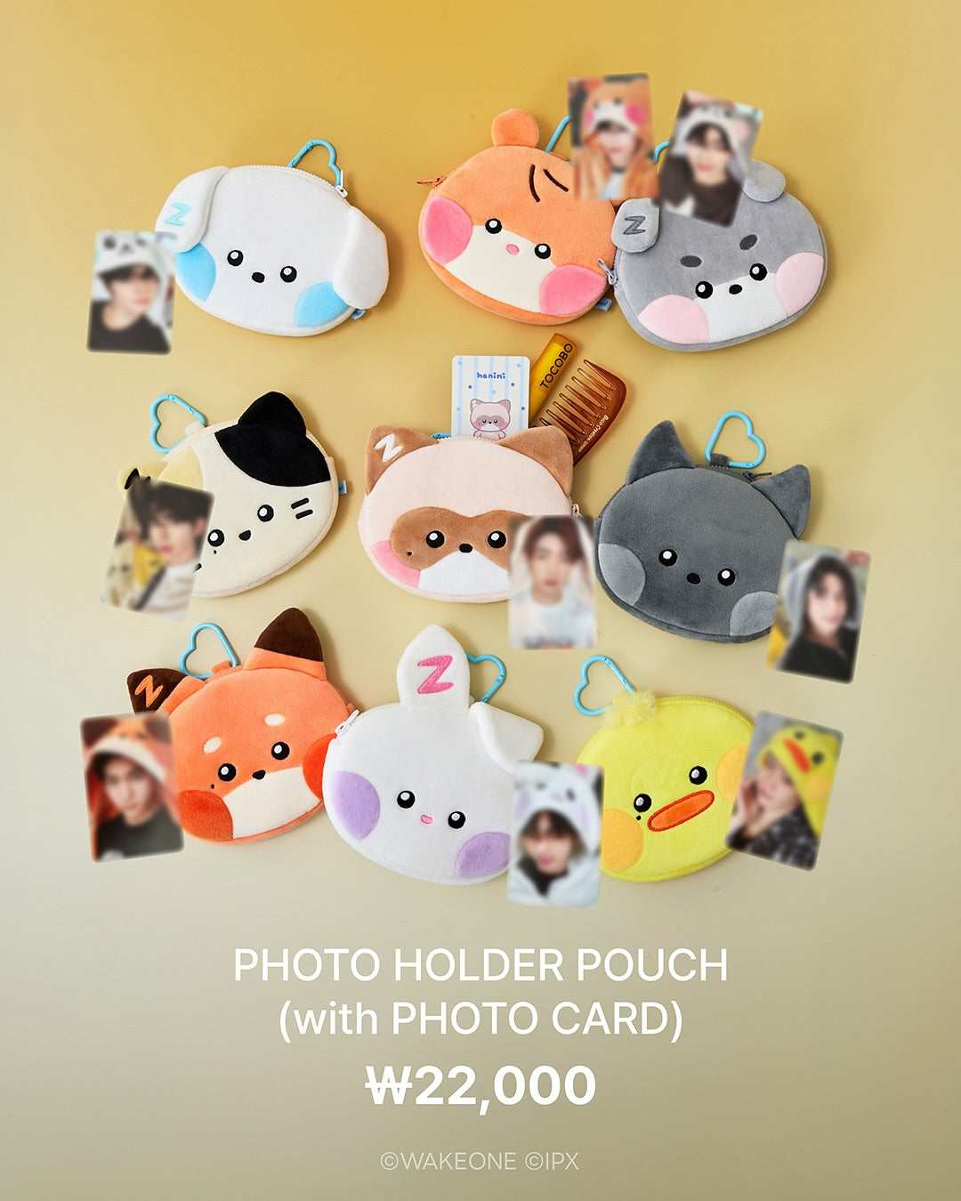 Pre-order] ZEROBASEONE ZERONI PHOTO HOLDER POUCH(With