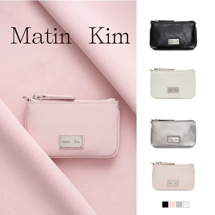 Matin kim CHAIN MINI COIN WALLET_MINI POUCH