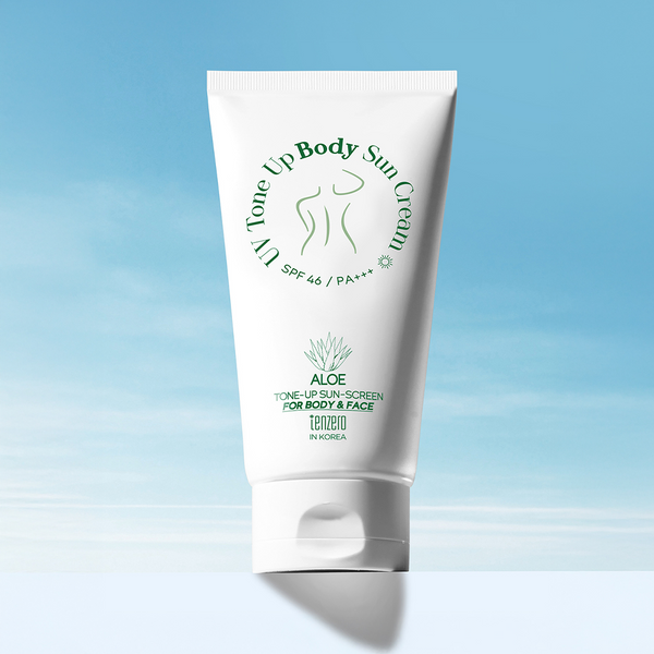 Tenzero Aloe UV Tone Up Body Sun Cream.
