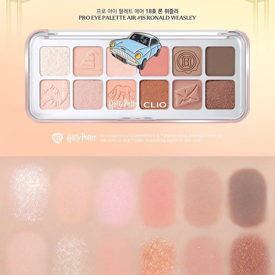 Harry Potter x Clio Pro Eye Palette Air