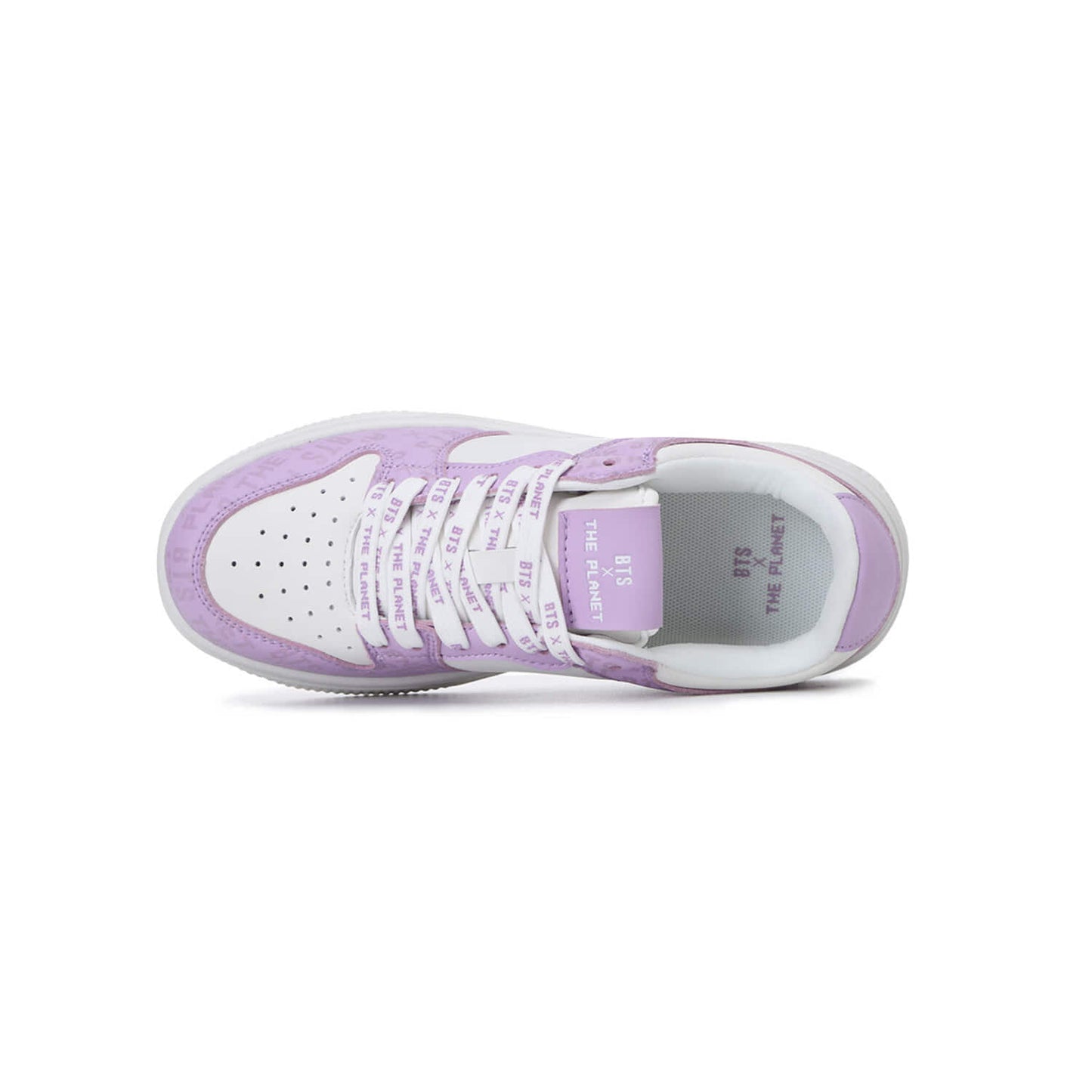 BTS x The Planet Purple Coloration Sneakers