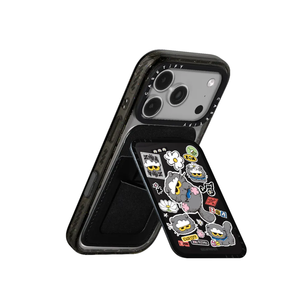 Zo& Friends x Casetify Snappy Wallet Card Holder Stand