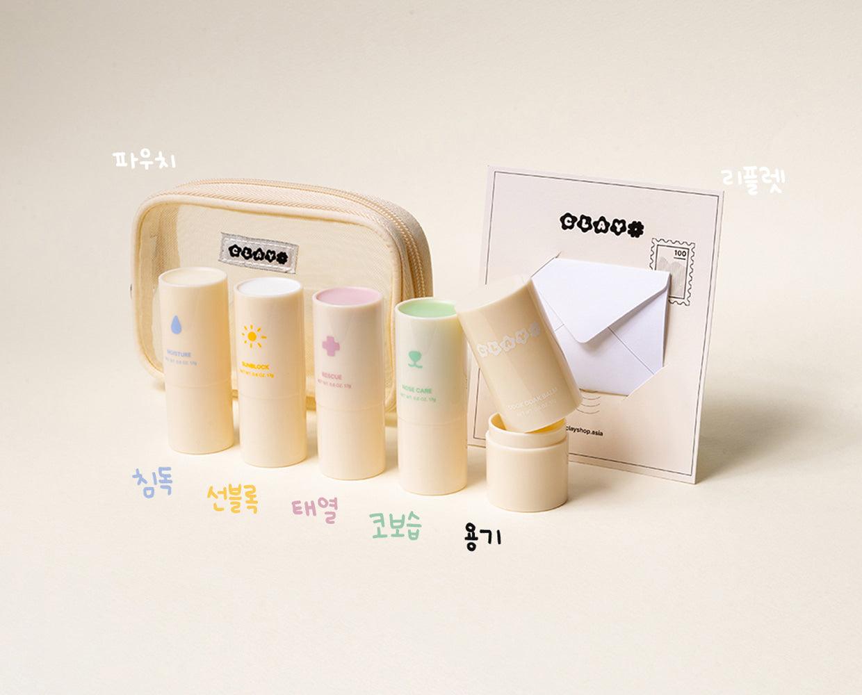 Tick Tock Refill Stick 4 Types & Container