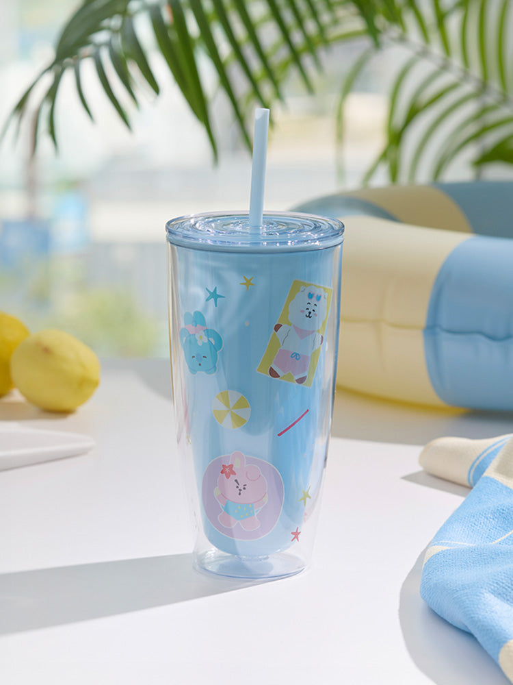 BT21 TUMBLER (24 oz) SPLASH EDITION 720ml