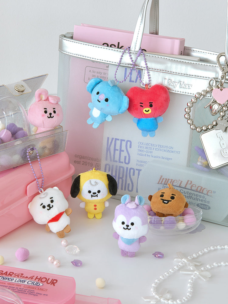 BT21 Baby Pearl Doll Keychain