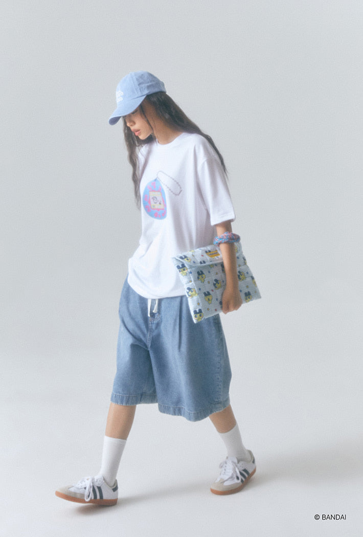 ★ SPAO★ Monmungchi X short sleeve pajamas BLUE SPPPF38U04 MONMUNGCHI X - SHORT SLEEVE PAJAMAS LIGHT BLUE | COKODIVE