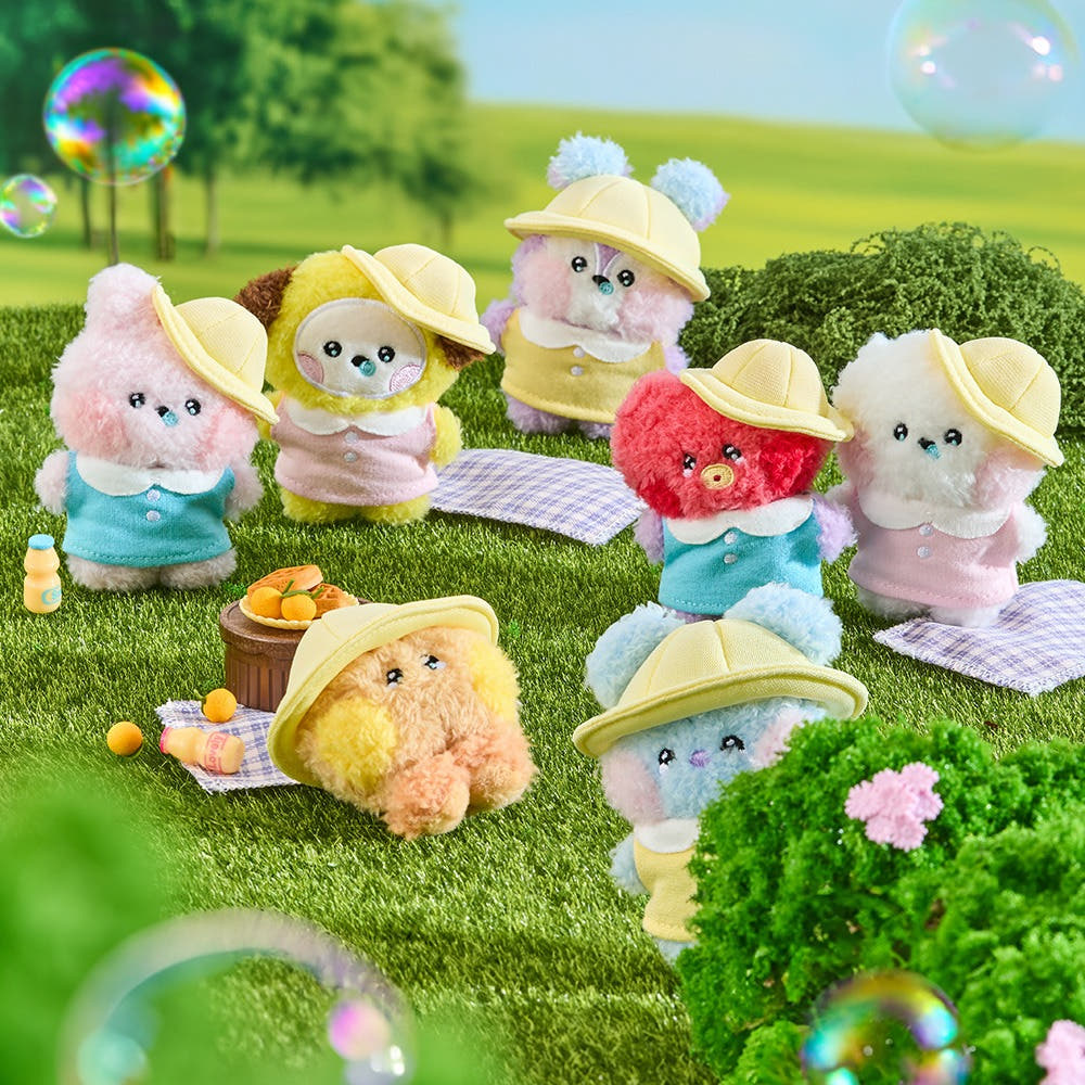 BT21 Mini Minini Picnic Mate Doll Plush
