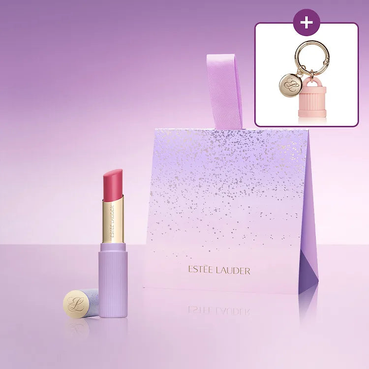 Estee Lauder Glow Lip Balm Limited Editions(Keyring+ Gift Packing)