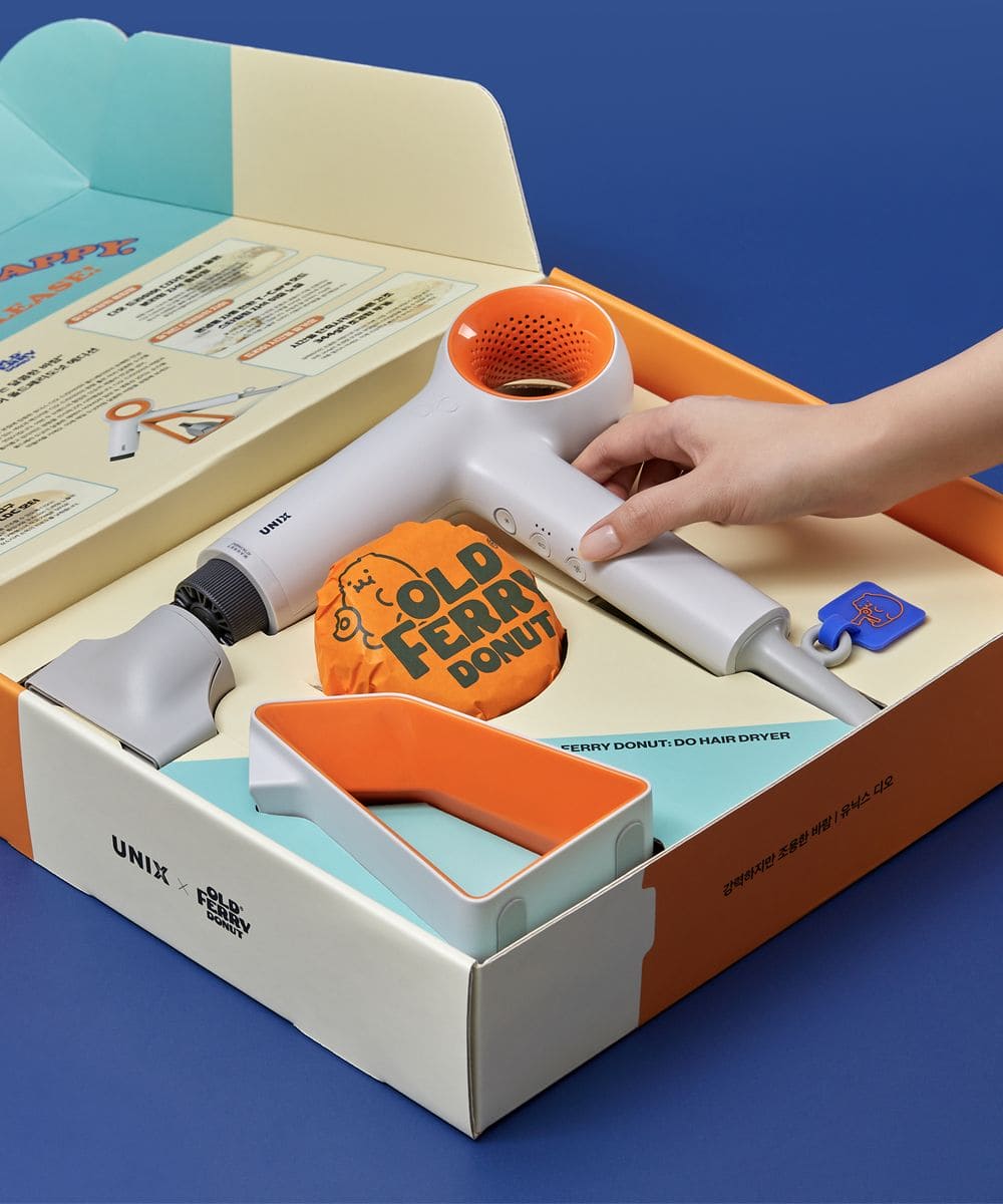 UNIX x Old Ferry Donut Edition Hair Dryer Set