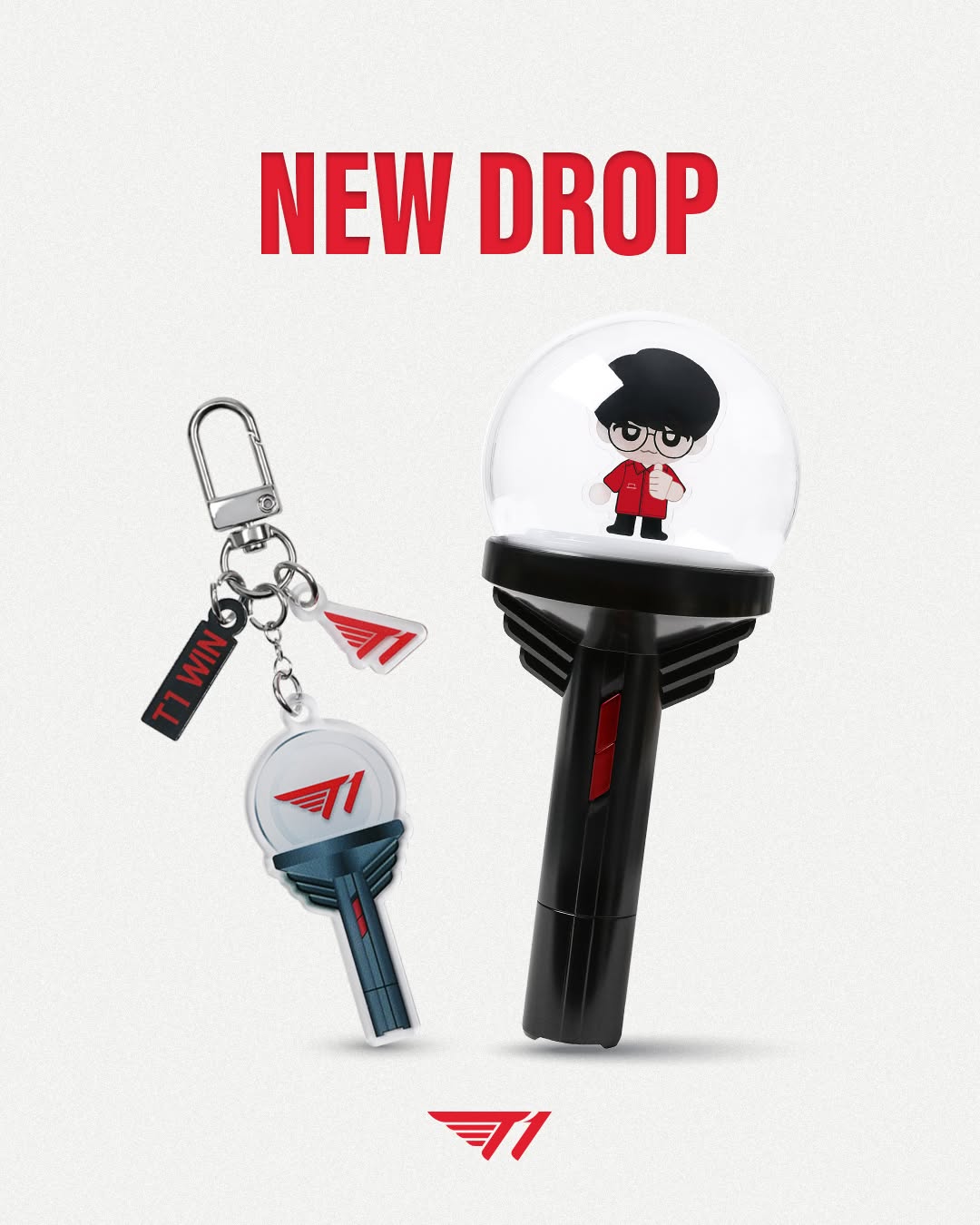 T1 Official Light Stick Charm