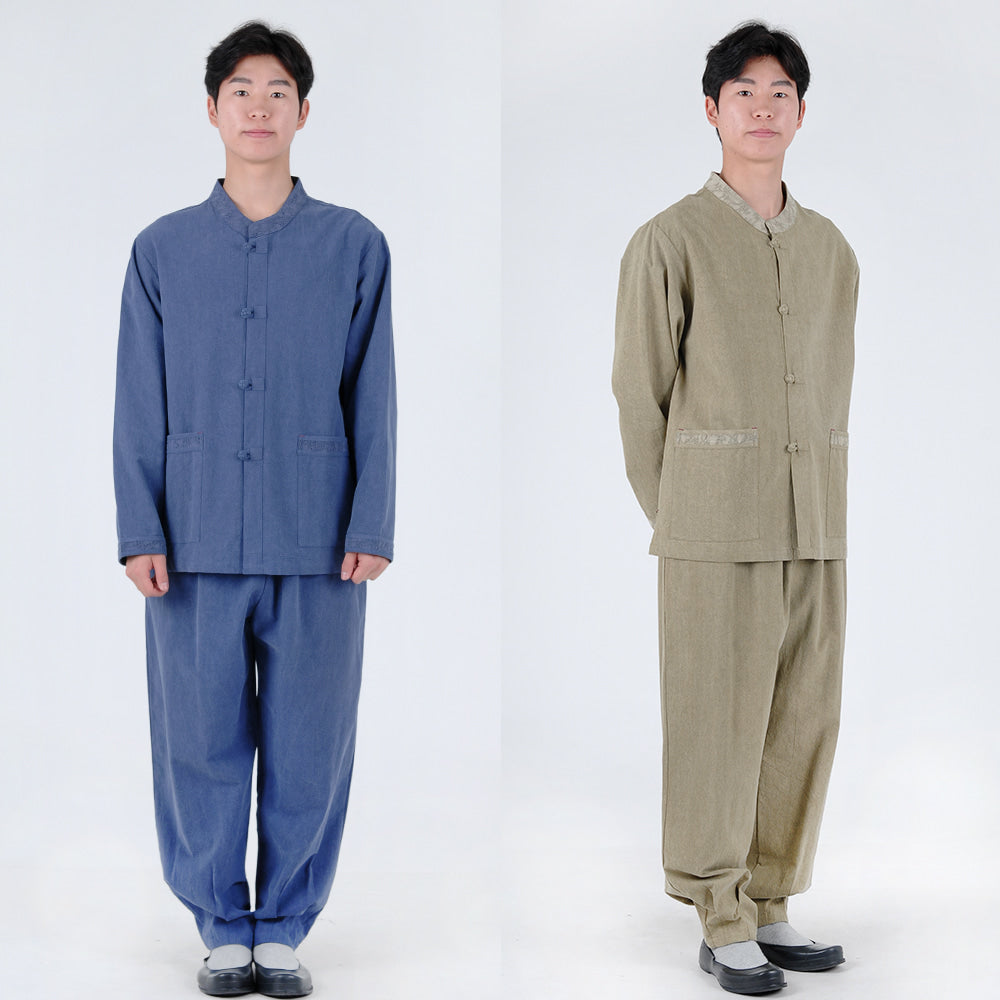 Zijangsa Pre Dyed Round Neck Cotton Hanbok