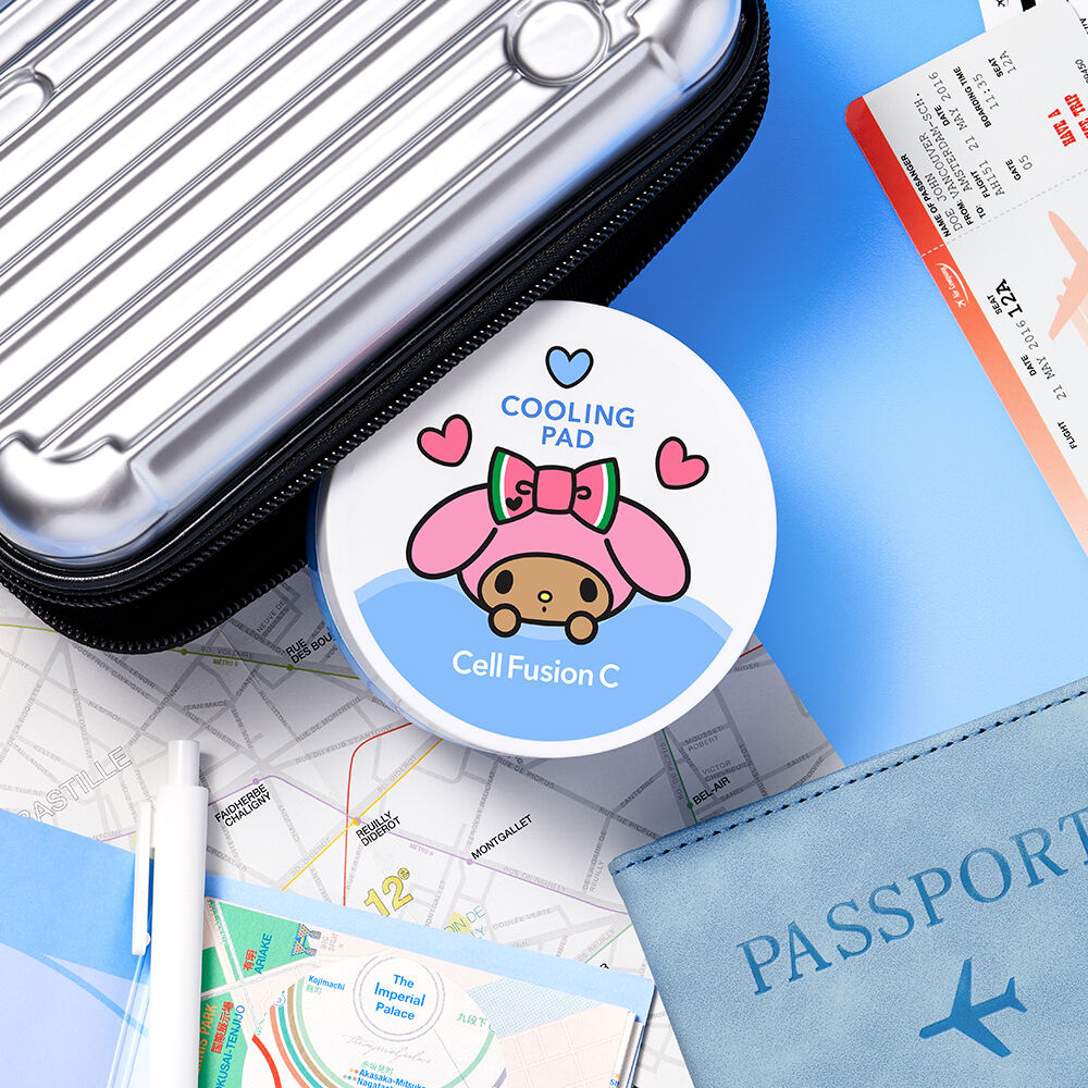 Cell Fusion x My Melody C Post Alpha Cooling Pad 70 sheets (+20 sheets) (+Summer Towel)