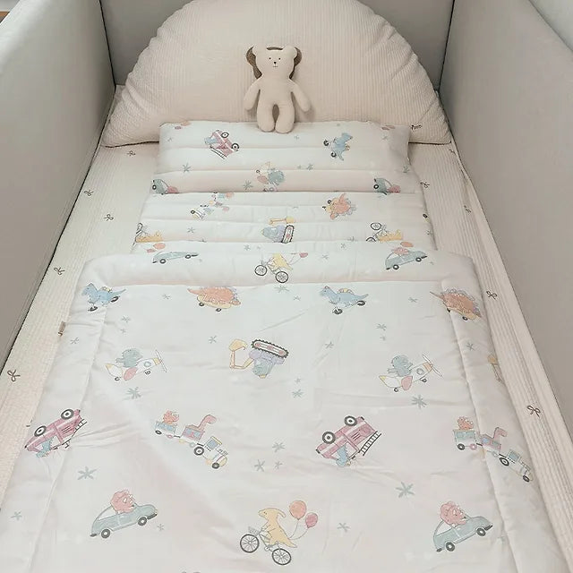 Pomonde Cream Modal Duralon Daycare Nap Blanket 3-piece set