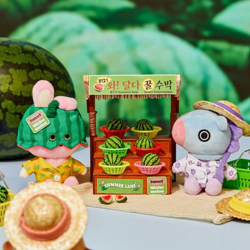 BTS FESTA Baby BT21 Summer Rain Bag Charm Doll