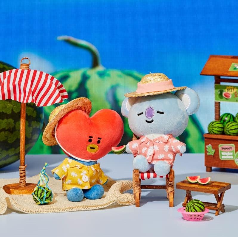 BTS FESTA Baby BT21 Summer Rain Bag Charm Doll