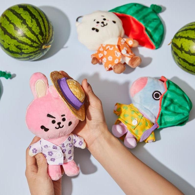 BTS FESTA Baby BT21 Summer Rain Bag Charm Doll