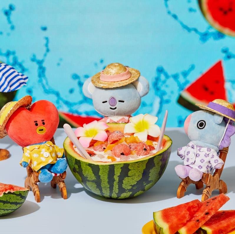 BTS FESTA Baby BT21 Summer Rain Bag Charm Doll