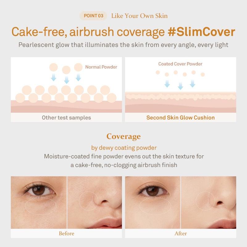 HINCE Second Skin Glow Cushion SPF50 PA++++