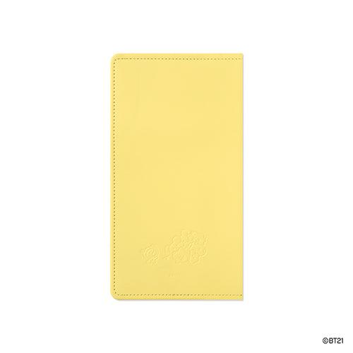 BT21 Minini Leather Patch Passport Cover L size
