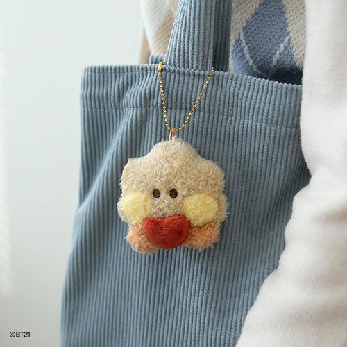 BT21 Minini Doll Keyring Heart
