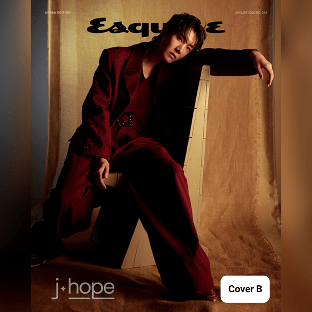 Esquire 2023.8 Jhope 封面预购