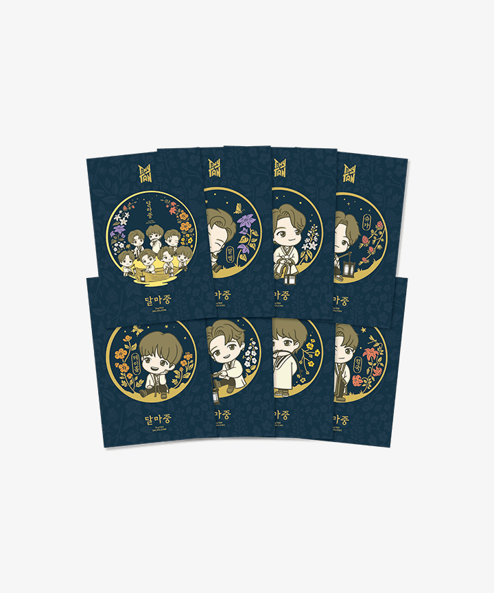BTS TinyTAN DALMAJUNG POSTCARD SET - Kgift.shop