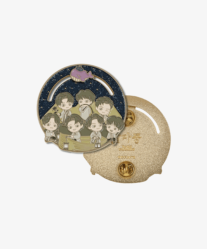 BTS TinyTAN DALMAJUNG MOVING BADGE - Kgift.shop