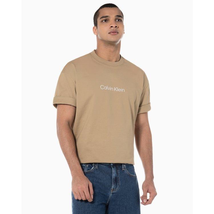 Calvin Klein Men's Relax Fit Heavy Crew Neck Short Sleeve T-Shirt Jungkook Pick! - Kgift.shop