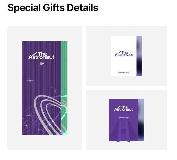 2nd Pre Order Jin (BTS) The Astronaut Big Hit